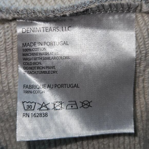 Denim Tears Men's Grey Hoodie - Picture 8 of 8